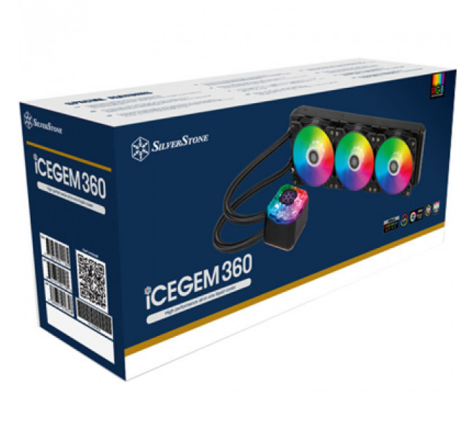 Система рідинного охолодження Silver Stone IceGem 360P ARGB (SST-IG360-ARGB)