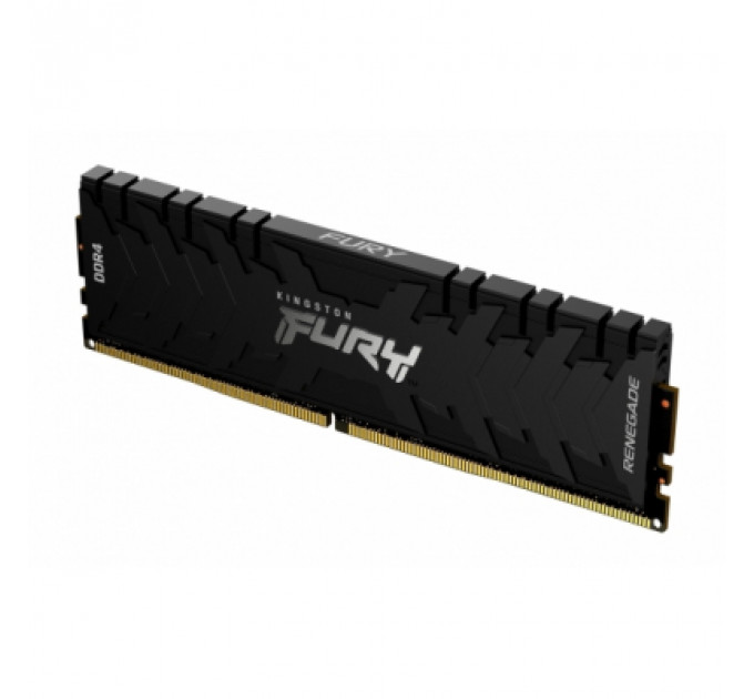Модуль пам'яті для комп'ютера DDR4 8GB 3200 MHz RenegadeBlack Kingston Fury (ex.HyperX) (KF432C16RB/8)