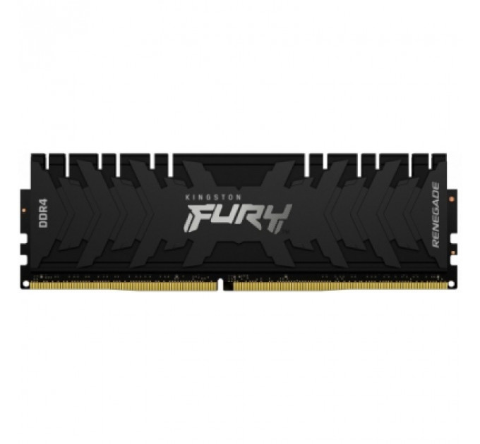 Модуль пам'яті для комп'ютера DDR4 8GB 3200 MHz RenegadeBlack Kingston Fury (ex.HyperX) (KF432C16RB/8)
