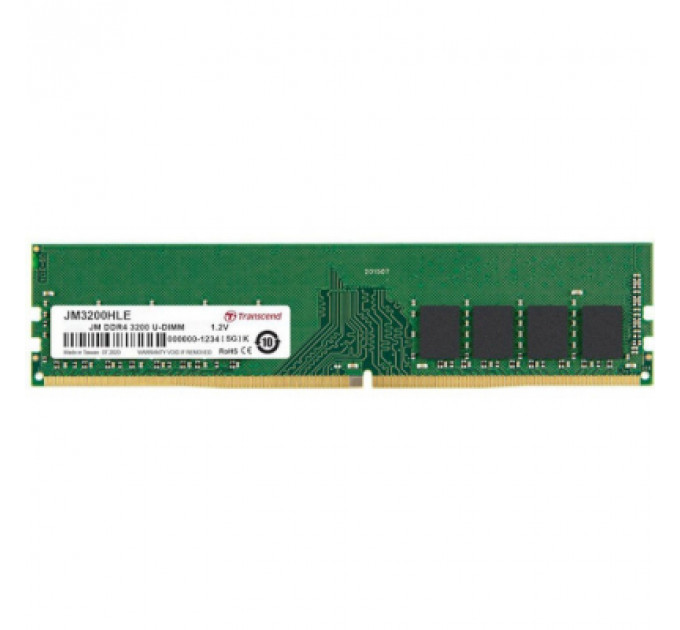 Модуль пам'яті для комп'ютера DDR4 32GB 3200 MHz Transcend (JM3200HLE-32G)