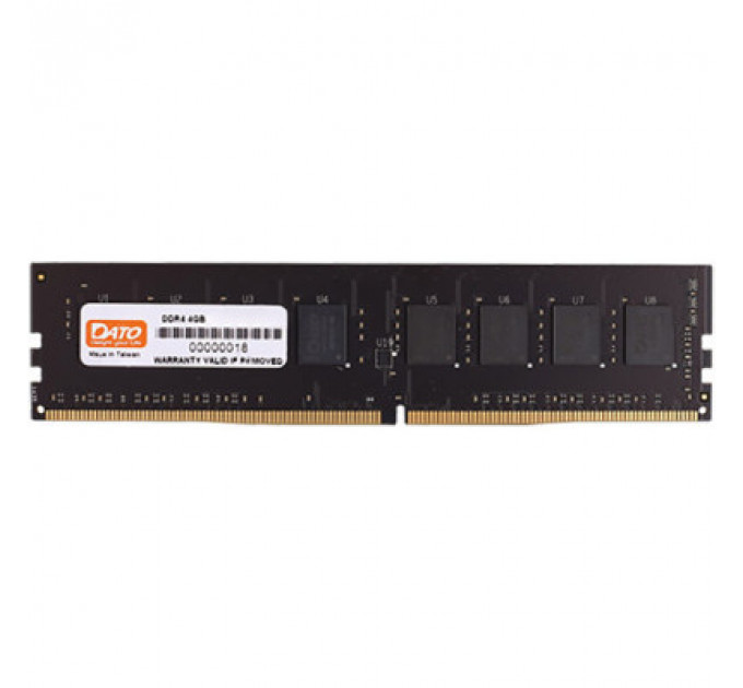 Модуль пам'яті для комп'ютера DDR4 4GB 2666 MHz Dato (DT4G4DLDND26)