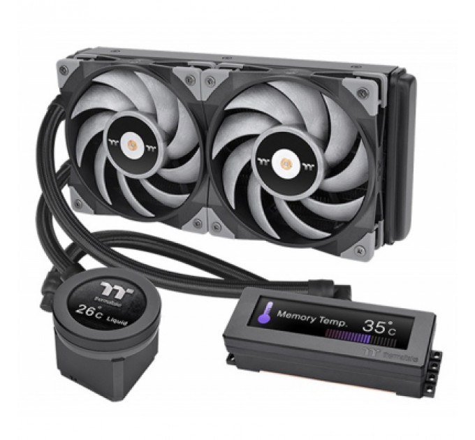 Система рідинного охолодження ThermalTake Floe RC Ultra 240 CPUMemory (CL-W324-PL12GM-A)