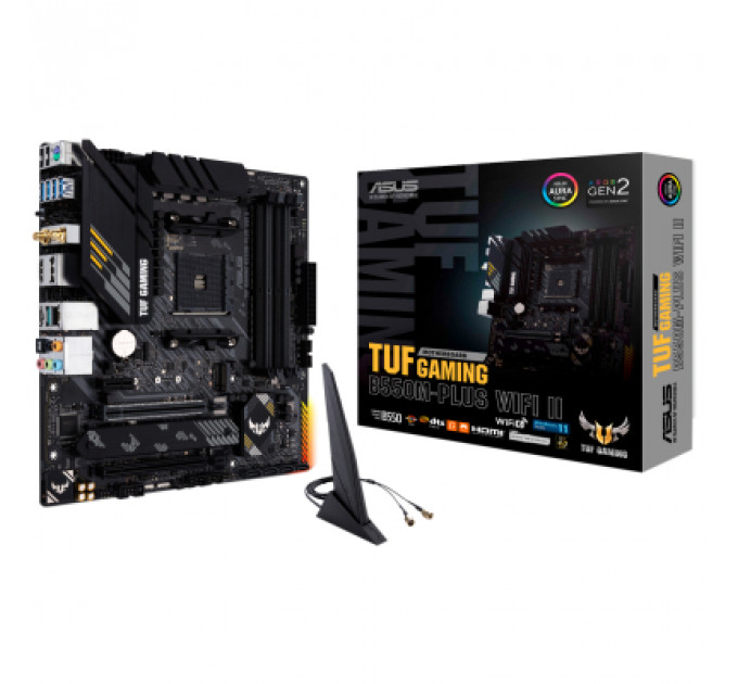Материнська плата ASUS TUF GAMING B550M-PLUS WIFI II