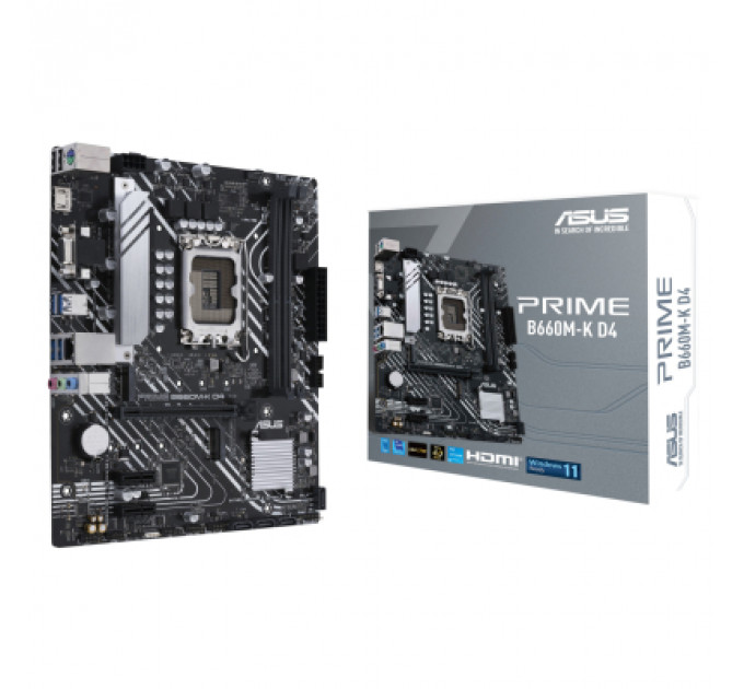 Материнська плата ASUS PRIME B660M-K D4