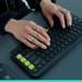 Logitech Клавиатура беспроводная Logitech Pop Icon Keys Rose (920-013073)