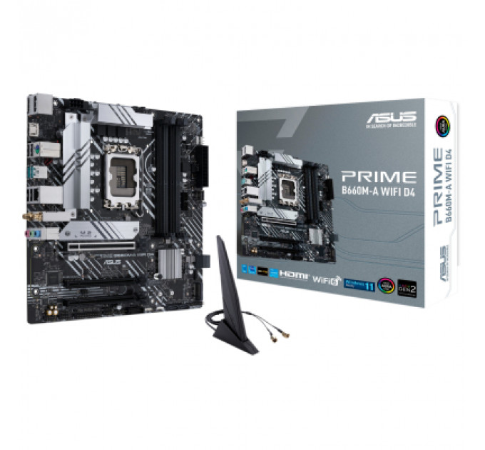 Материнська плата ASUS PRIME B660M-A WIFI D4