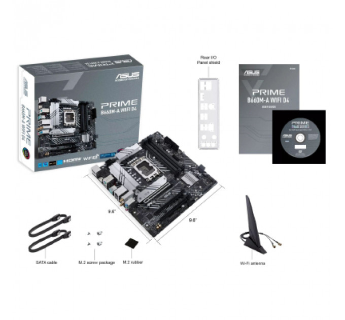 Материнська плата ASUS PRIME B660M-A WIFI D4