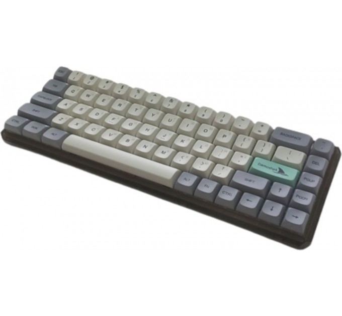 Клавиатура беспроводная Motospeed Darmoshark K5 Gateron Yellow Pro Light Gray (dmk5lgypro)