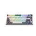 Motospeed Клавиатура беспроводная Motospeed Darmoshark K8 Gateron Silver Pro White-Gray (dmk8wgspro)
