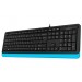 Клавиатура A4Tech FK10 Ukr Blue