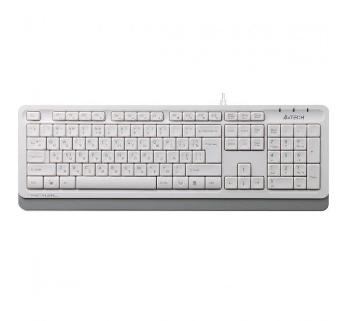Клавиатура A4Tech FK10 Ukr White