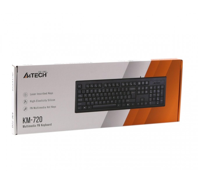 Клавиатура A4Tech KM-720 Black