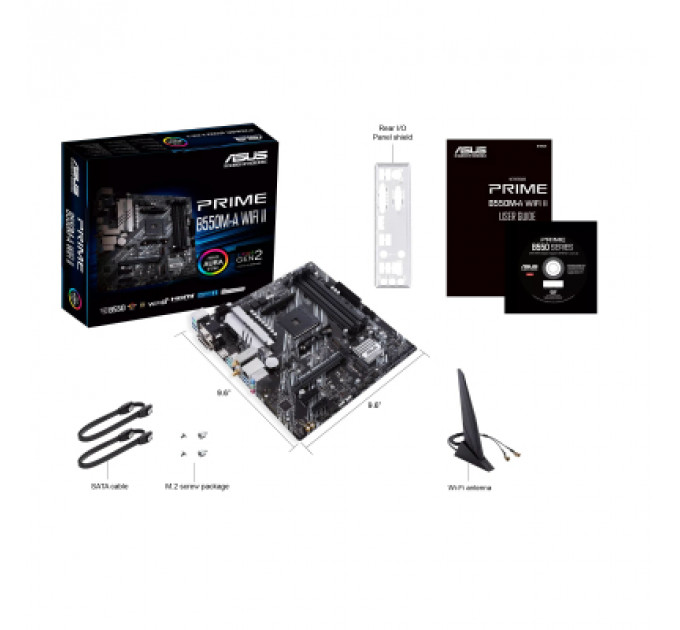 Материнська плата ASUS PRIME B550M-A WIFI II