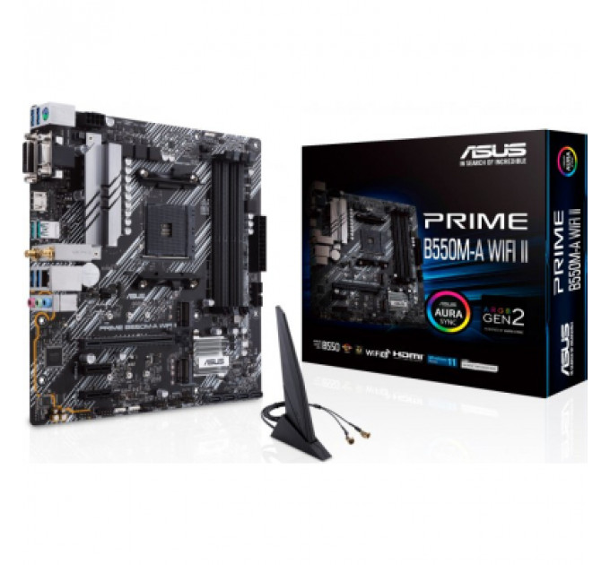 Материнська плата ASUS PRIME B550M-A WIFI II