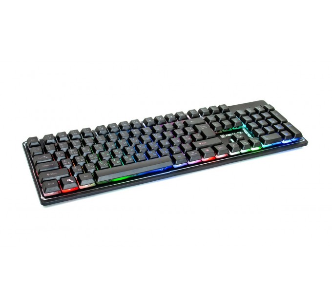 REAL-EL Клавіатура REAL-EL Comfort 7011 Backlit Ukr Black