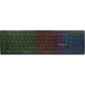 Клавіатура REAL-EL Comfort 7070 Ukr Black