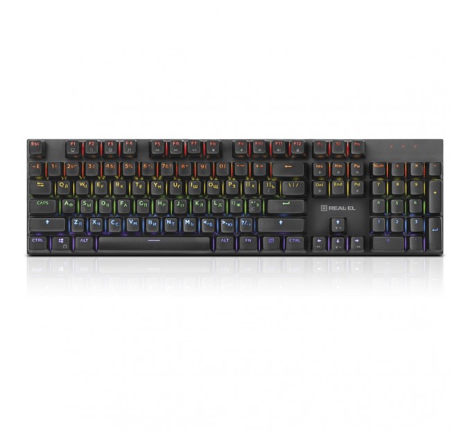 Клавиатура REAL-EL M 13 Grey USB