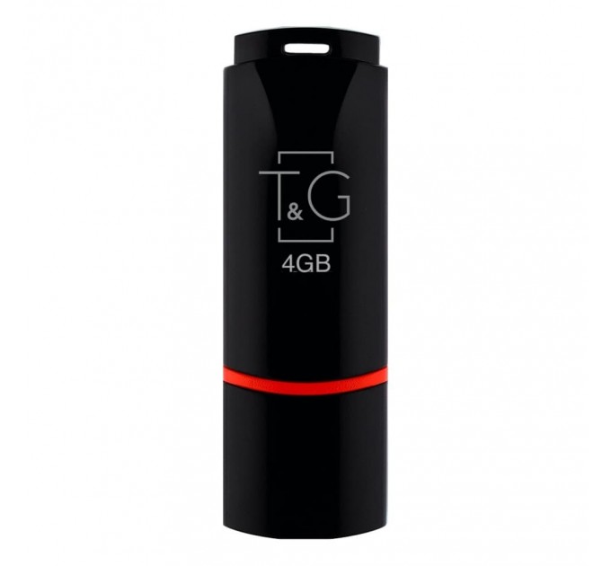 Флеш-накопичувач USB 4GB T&G 011 Classic Series Black (TG011-4GBBK)