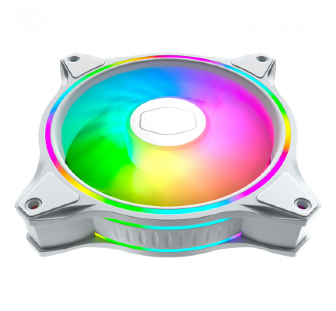 Кулер до корпусу CoolerMaster MasterFan MF120 Halo 3in1 White Edition (MFL-B2DW-183PA-R1)