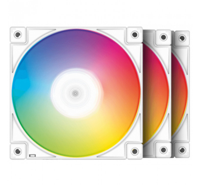 Кулер до корпусу Deepcool FC120 white 3 in 1