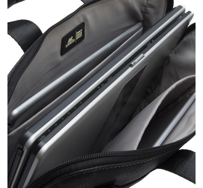 Сумка для ноутбука Rivacase 8930 PU 15.6" Black