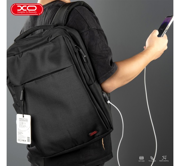 Рюкзак для ноутбука XO CB02-17.black