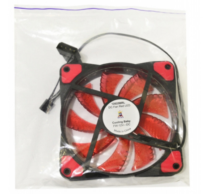 Кулер до корпусу Cooling Baby 12025BRL