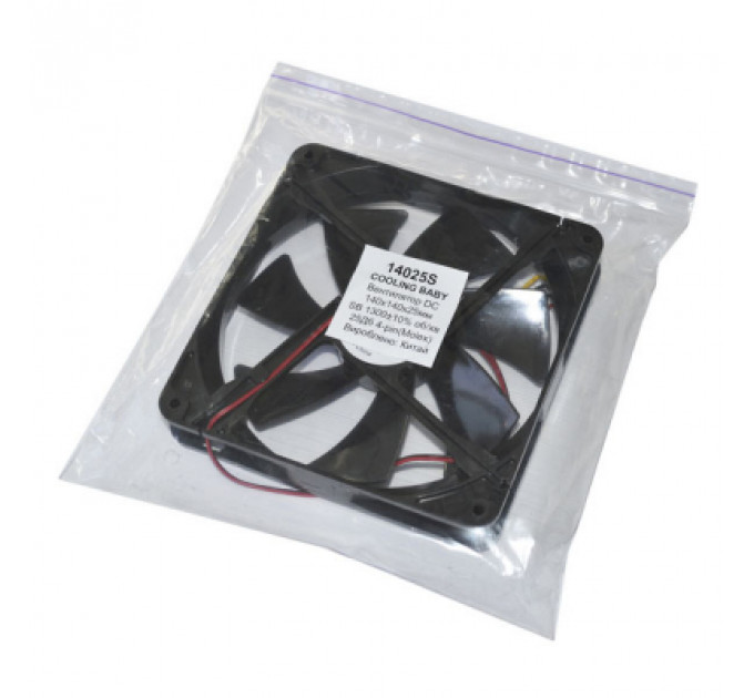 Кулер до корпусу Cooling Baby 14025S Black