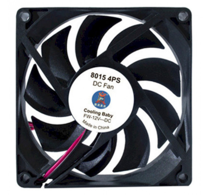 Кулер до корпусу Cooling Baby 8015 4PS