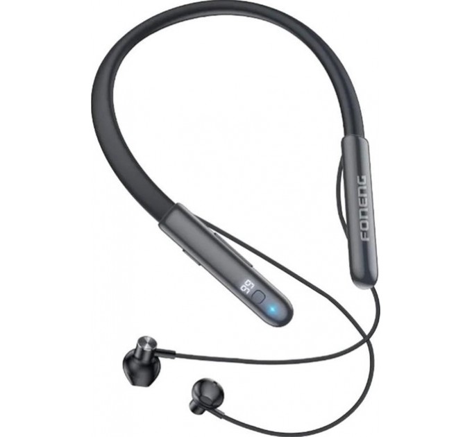 Bluetooth-гарнитура Foneng BL37 Digital Display Neckband Bluetooth Earphone (BL37-BE-DDN)