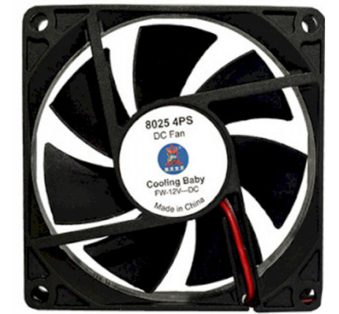 Кулер до корпусу Cooling Baby 8025 4PS