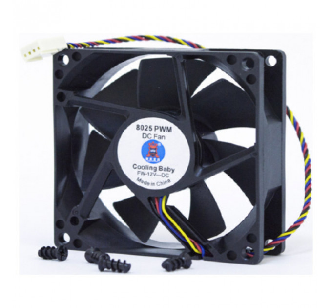 Кулер до корпусу Cooling Baby 8025 PWM