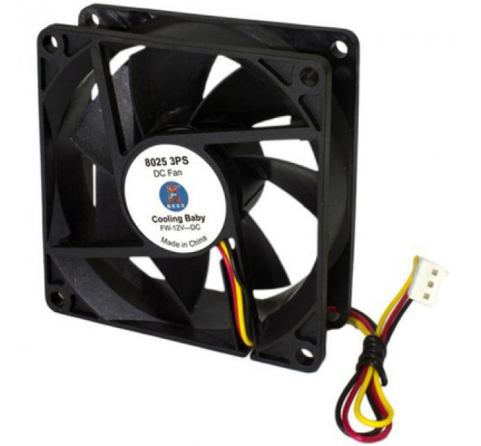 Кулер до корпусу Cooling Baby 8025 3PS