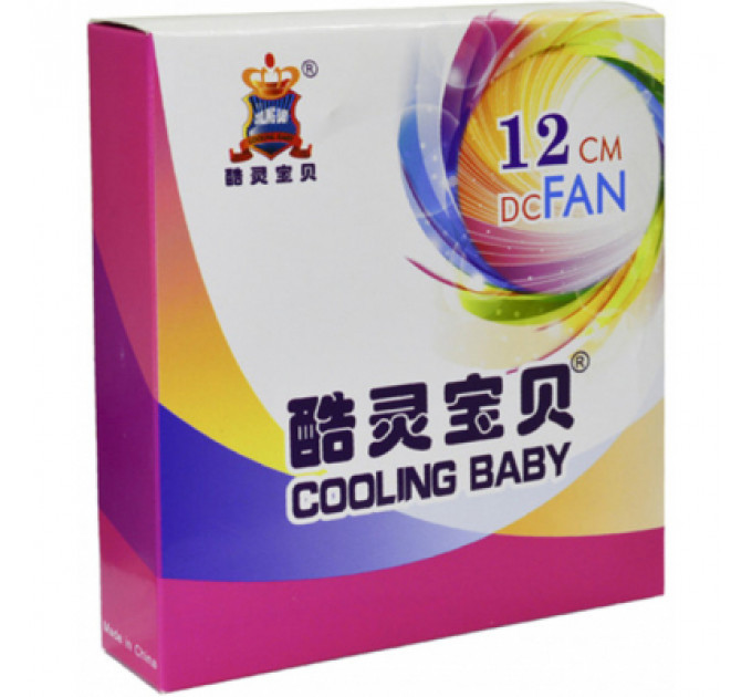 Кулер до корпусу Cooling Baby 12025RGB12