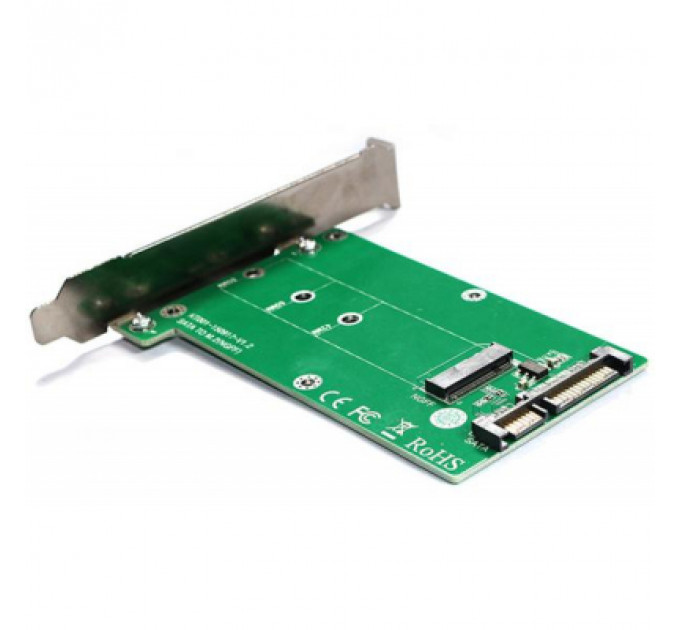 Контролер SATA to M.2 (NGFF) B-key SSD 22*42, 22*60, 22*80 mm Maiwo (45776/KT001A)