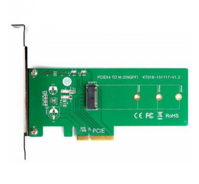 Контролер M.2 PCIe SSD to PCI-E Maiwo (KT016)