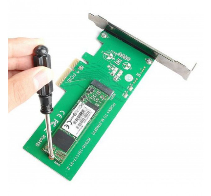 Контролер M.2 PCIe SSD to PCI-E Maiwo (KT016)