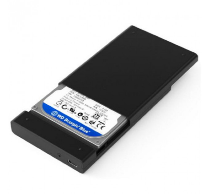 Кишеня зовнішня Maiwo 2.5" SATA HDD/SSD to USB3.1 GEN2 Type-C (45768)