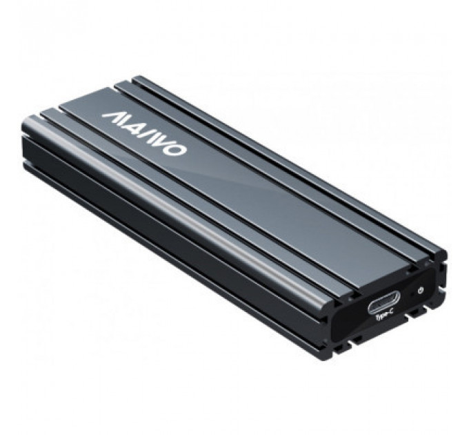 Кишеня зовнішня Maiwo M.2 SSD NVMe (PCIe) — USB 3.1 Type-C (K1686P space grey)