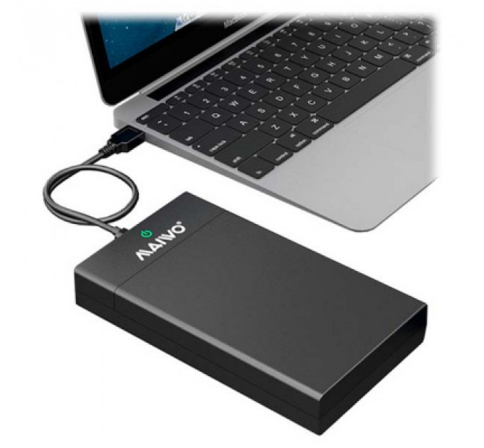 Кишеня зовнішня Maiwo HDD 3,5"/2,5" USB3.1 GEN2 (K3568G2)