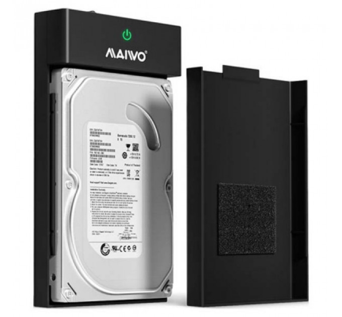 Кишеня зовнішня Maiwo HDD 3,5"/2,5" USB3.1 GEN2 (K3568G2)