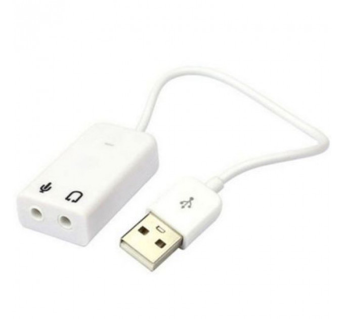 Звукова плата Dynamode USB 8(7.1) каналов 3D RTL (USB-SOUND7-WHITE)