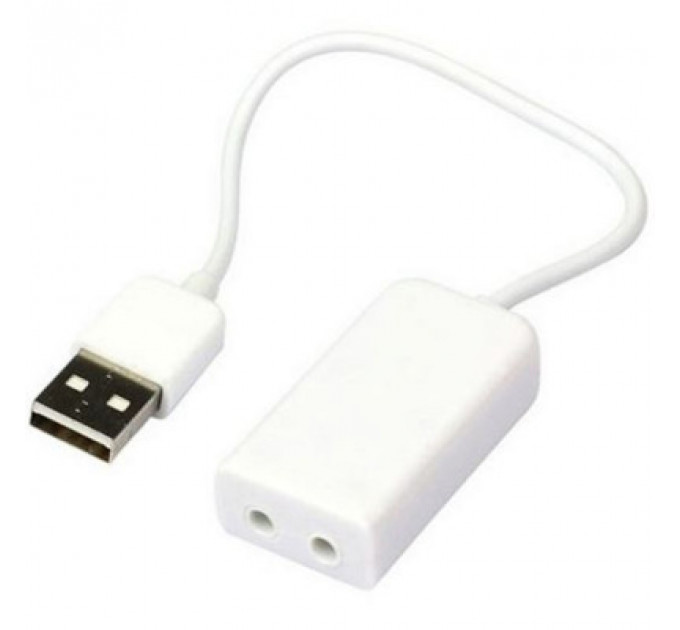 Звукова плата Dynamode USB 8(7.1) каналов 3D RTL (USB-SOUND7-WHITE)
