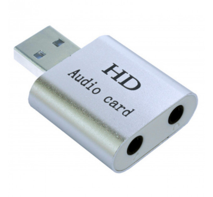 Звукова плата Dynamode USB-SOUND7-ALU silver