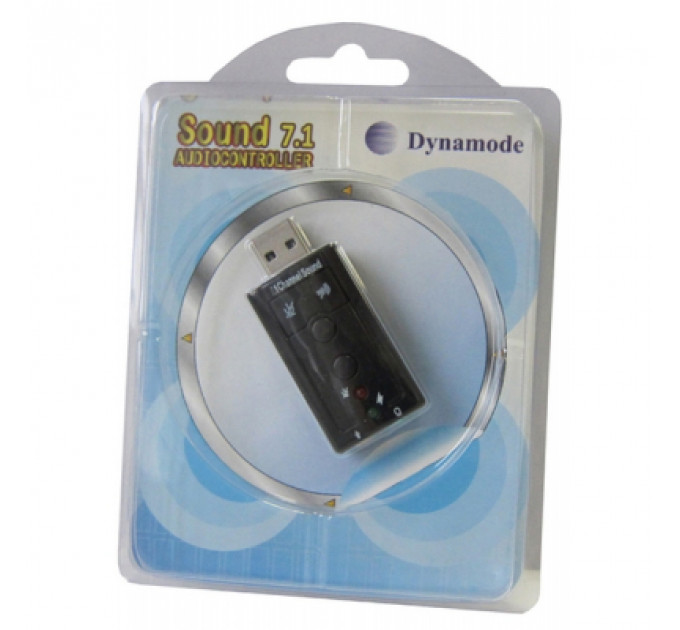 Звукова плата Dynamode C-Media 108 USB 8(7.1) каналов 3D RTL (USB-SOUND7)