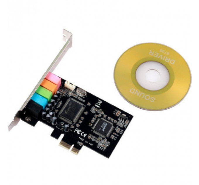 Звукова плата Manli C-Media 8738 PCI-E 6(5.1) каналов bulk (M-CMI8738-PCI-E)