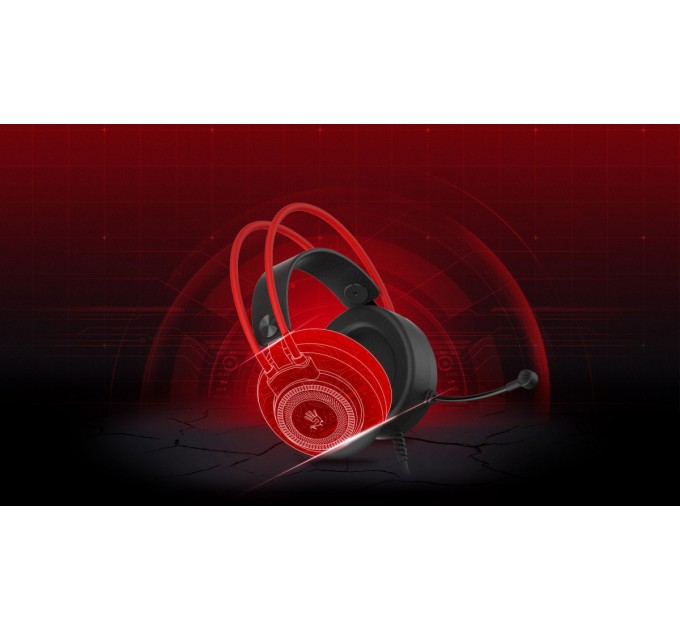 Гарнітура A4Tech Bloody G200 Black/Red