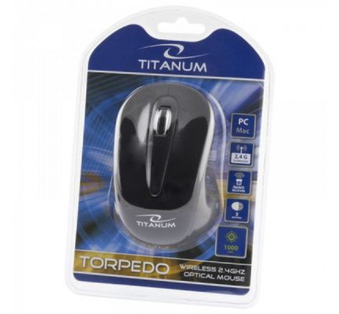 Мишка Esperanza Titanum TM104K Black