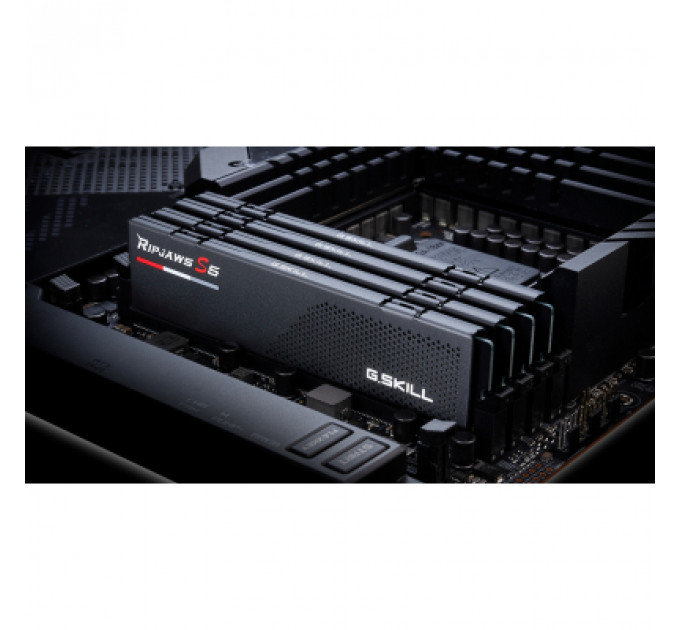Модуль пам'яті для комп'ютера DDR5 32GB (2x16GB) 5600 MHz Ripjaws S5 Black G.Skill (F5-5600J3636C16GX2-RS5K)