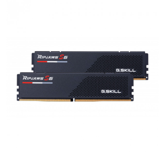 Модуль пам'яті для комп'ютера DDR5 32GB (2x16GB) 5600 MHz Ripjaws S5 Black G.Skill (F5-5600J3636C16GX2-RS5K)